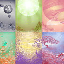 Лоскутный пейзаж