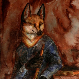 иллюстрация к роману "Лис Улисс" Фреда Адры