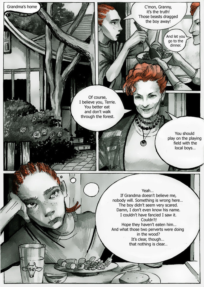 Страница комикса.