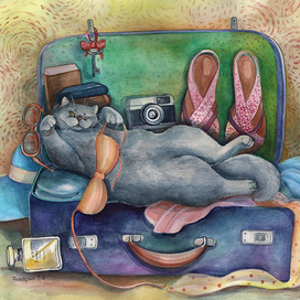 В отпуск с котом