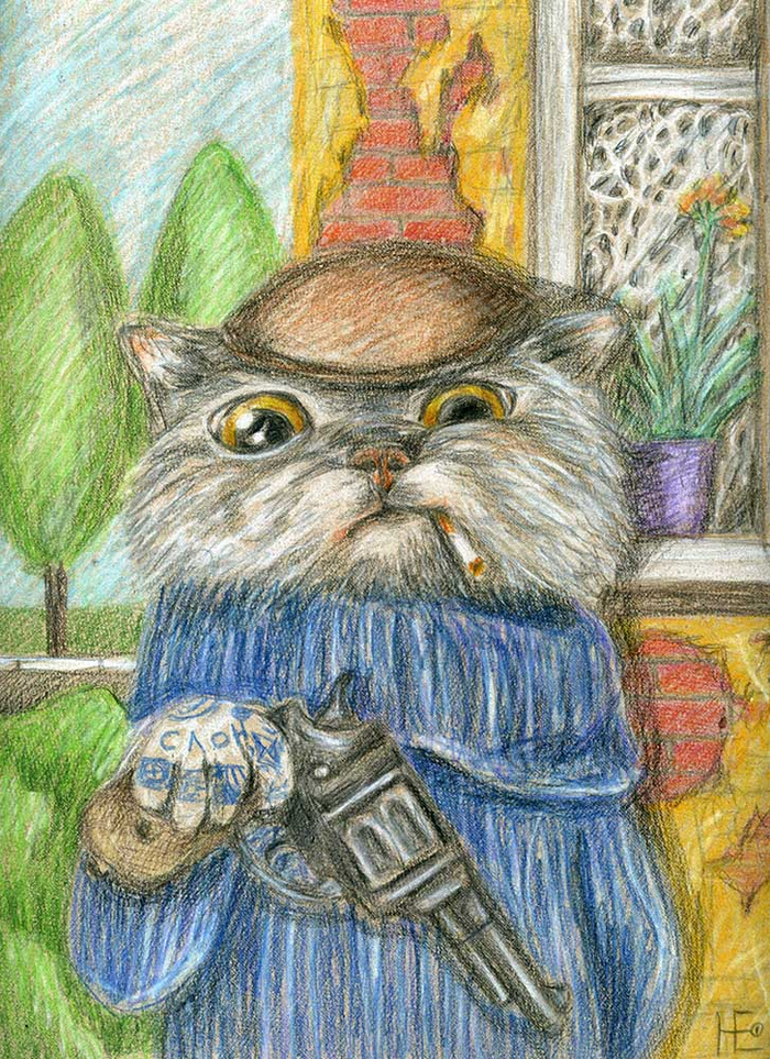 С Одесского кичмана..