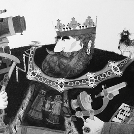 Мэри Поппинс. Глава "Кошка, которая смотрела на короля" (фрагмент)