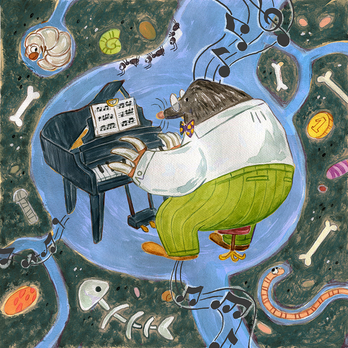 Крот пианист
