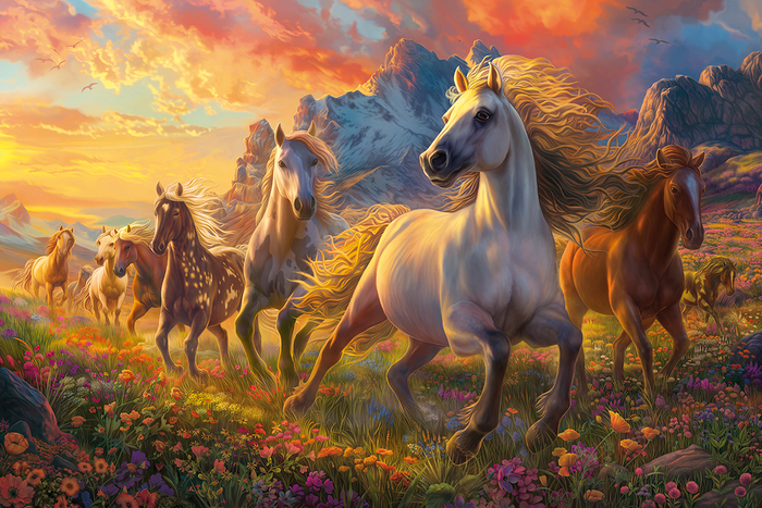 горный табун