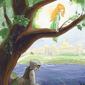 Три Апельсина - принцесса и служанка