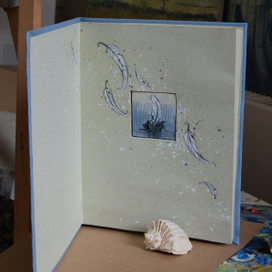 Книга ручной работы. Форзац