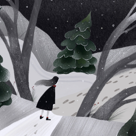 Серия новогодних открыток