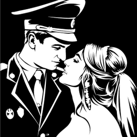 Флип-флоп Векторный портрет