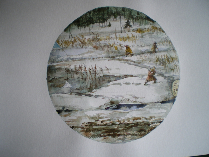 Вид из окна.