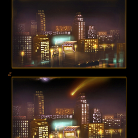 Сториборд "Метеорит" 1