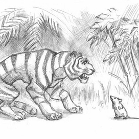 Трусливый кот