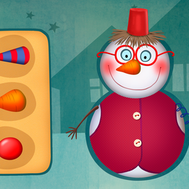 Одевашка (детское приложение для iPad) мини игра