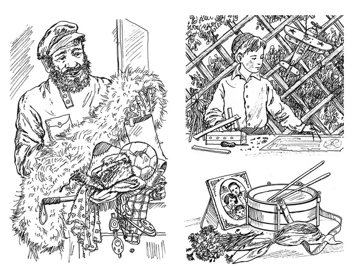 А. Гайдар, "Судьба барабанщика", для изд. Энас.