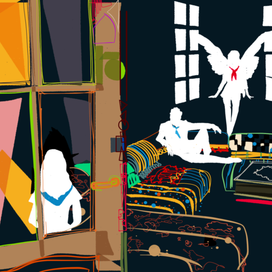 В присутствии Бога...  In the presence of God.. 