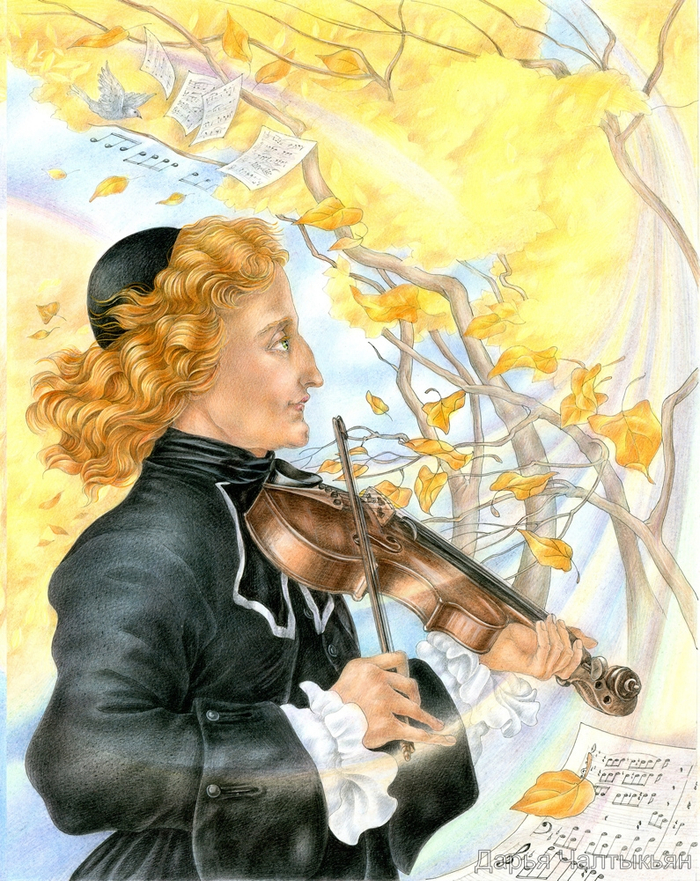 Вивальди рисунок на обложку