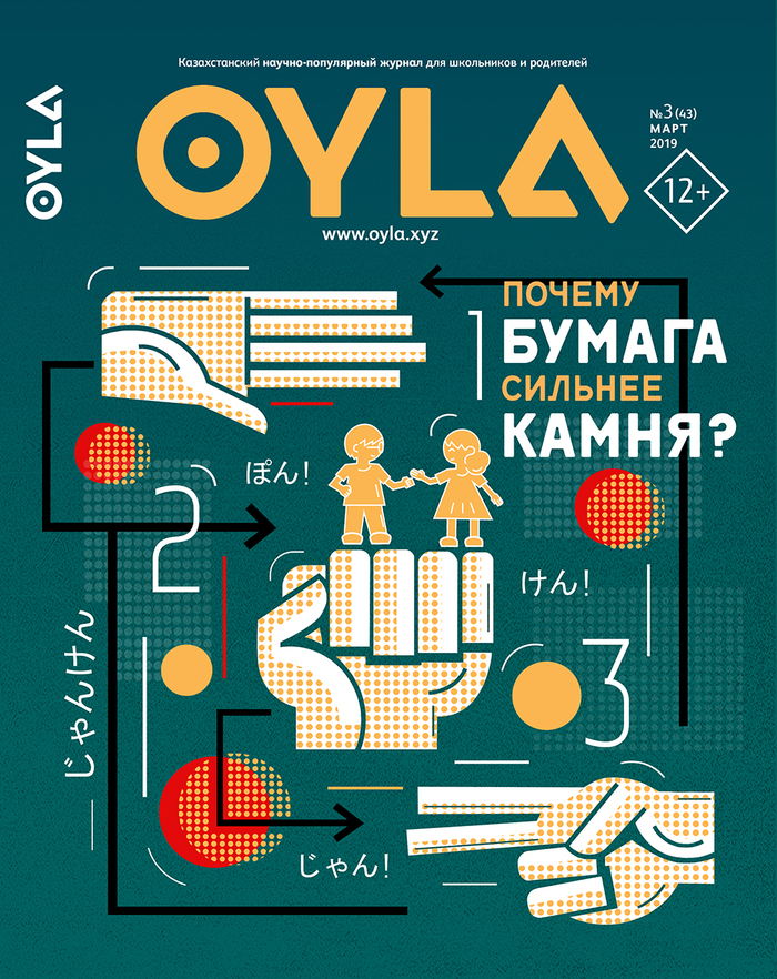 Обложка для журнала OYLA за АПРЕЛЬ 2019