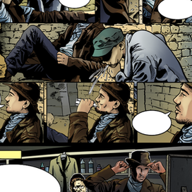 Страница комикса "Говорят, в пустыне слышна музыка"