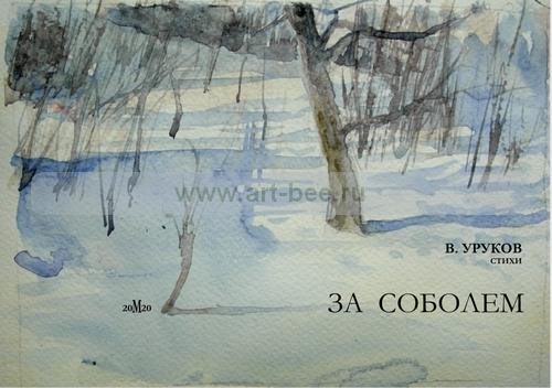 Обложка к сборнику  стихов.