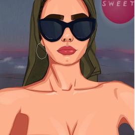 Девушка в очках 