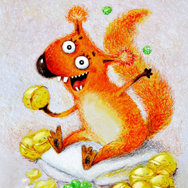 Белка из сказки о царе Салтане