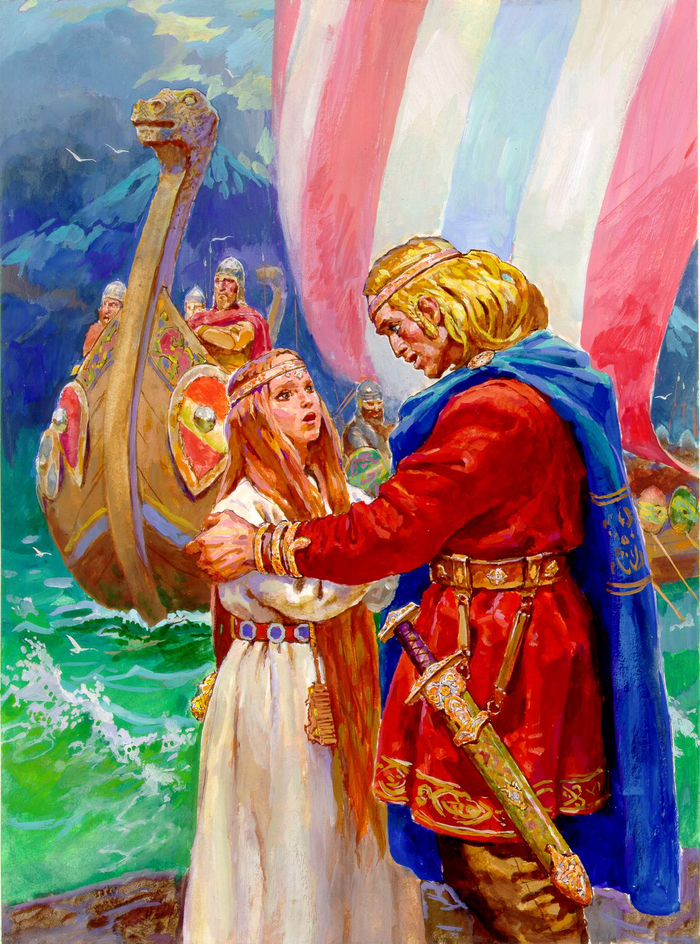 Иллюстрация 2 к саге "Корабли во Фьердах"