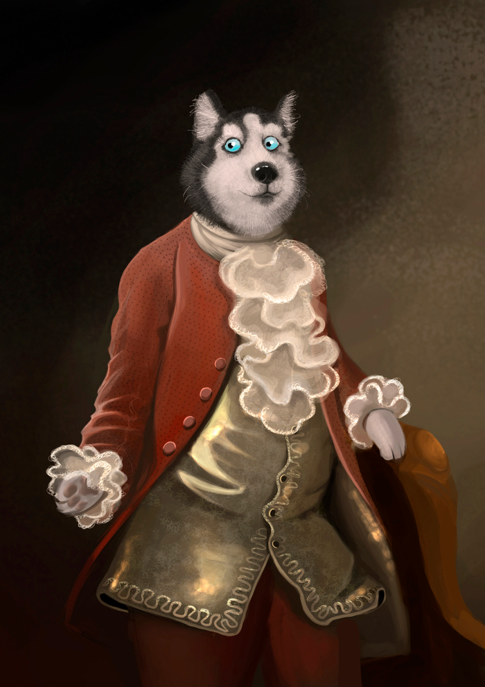 Портрет собаки