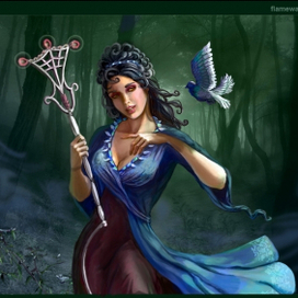 Властительница птиц, фэнтези