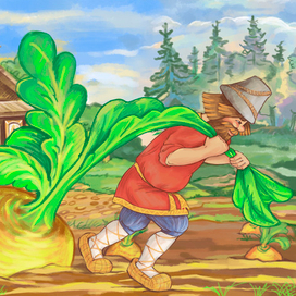 "Дед тянет Репку"