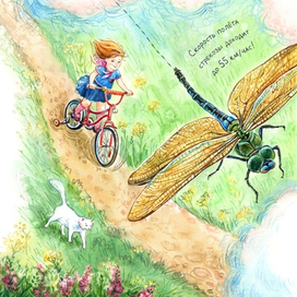 Иллюстрация для книги "Санька и Сонька" издательство Аквилегия-М