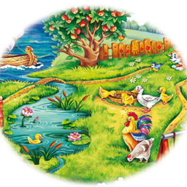 Фрагмент иллюстрации для Азбуки