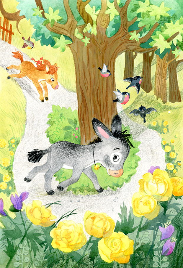 Ослики приходят первыми, они выносливы)