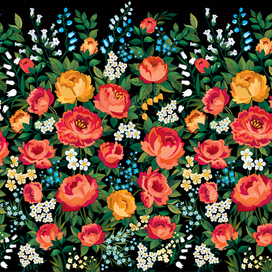 Цветочный орнамент