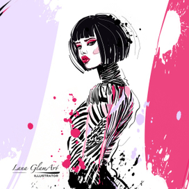 Fashion иллюстрация 