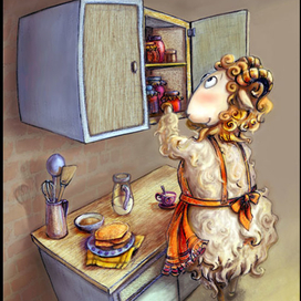 "Где-то здесь должно быть мое малиновое варенье "