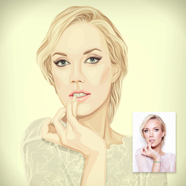 портрет девушки