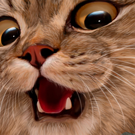 Набросок!)))..Котика...для рекламы!)))-ФРАГМЕНТ...