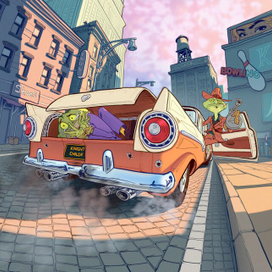 Лягушки мафиозники