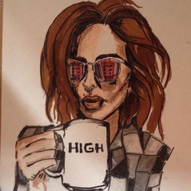 street fashion illustration