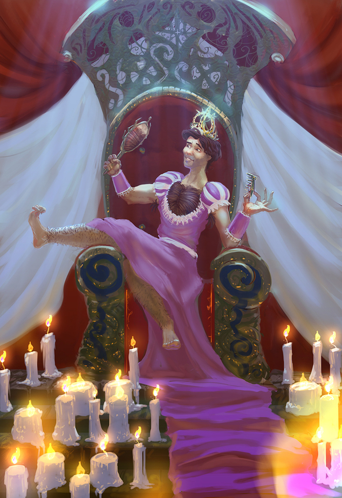 Автопортрет в виде принцессы