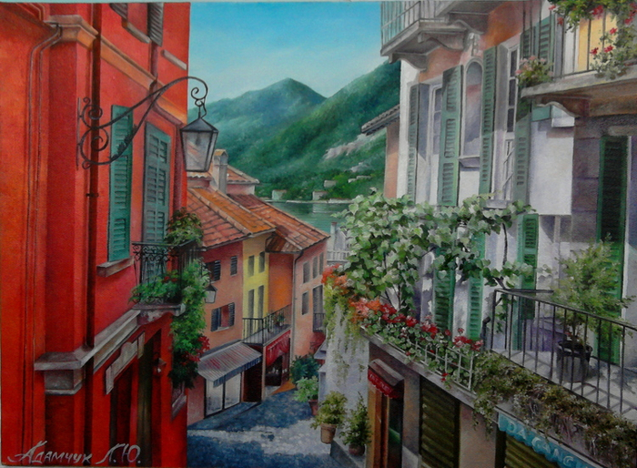 С видом на набережную