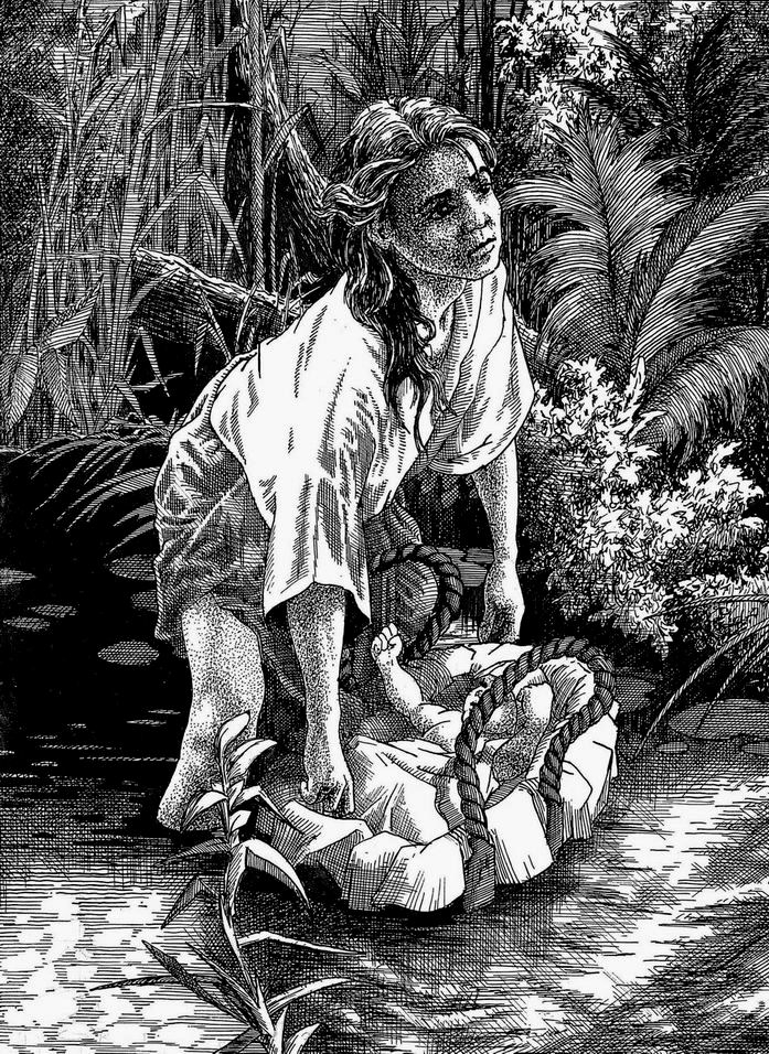 Иохаведа, спасающая сына