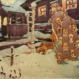 Копия иллюстрации И.Я.Билибина