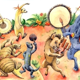 иллюстрация для музыкальной азбуки