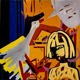 Девочка и гусь 2