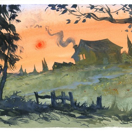 Иллюстрация к истории о Купале и Костроме