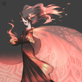 Огненная Эльза.