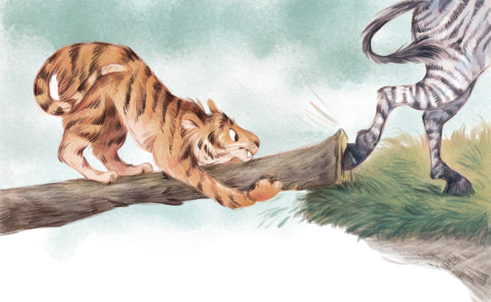 Иллюстрация для книги из серии "Полезные сказки"