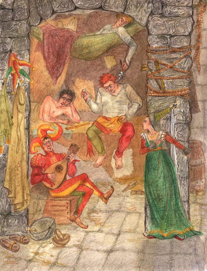 В подземелье у шутов