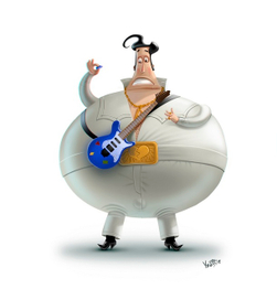 Слишком толст для рок-н-ролла