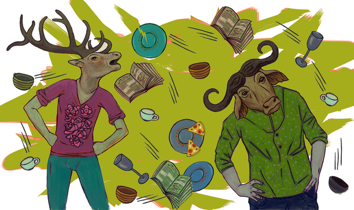 Борьба за территорию